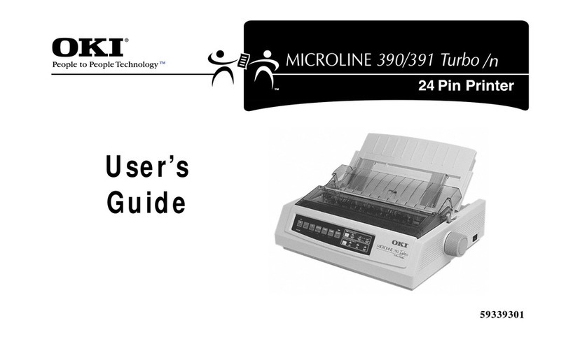 Oki ML390Turbo User manual