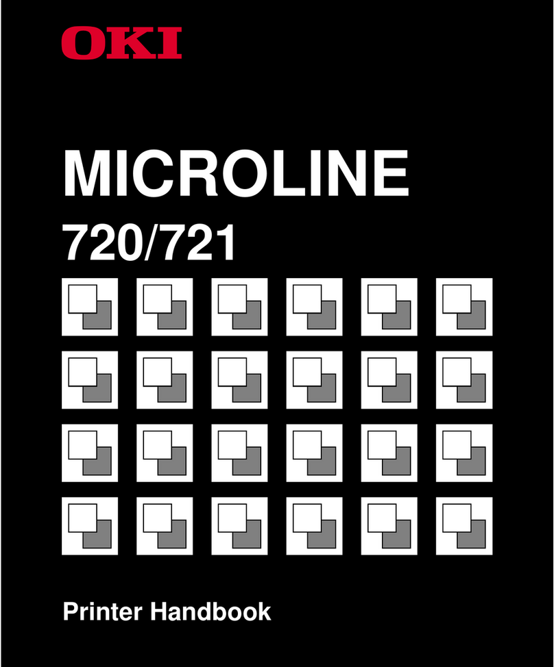 Oki MICROLINE 720 User manual Oki MICROLINE 720 User manual