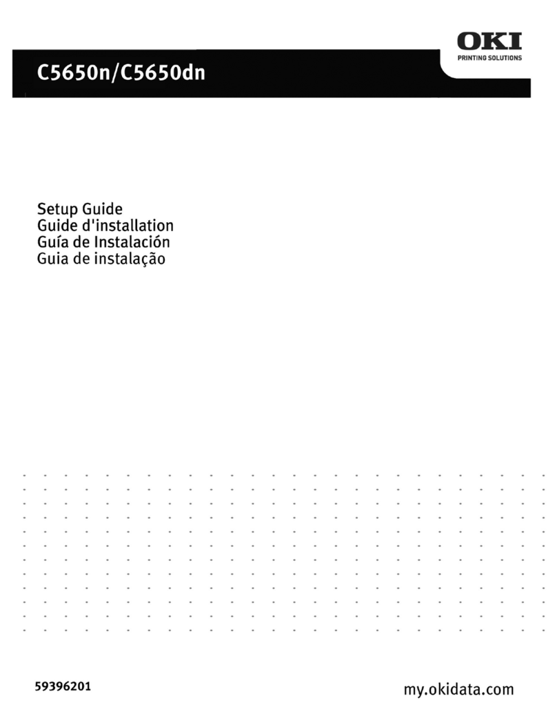 Oki C 5650n User manual