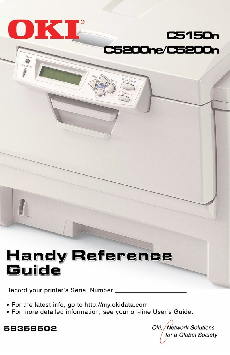 Oki C 5200n User manual Oki C 5200n User manual