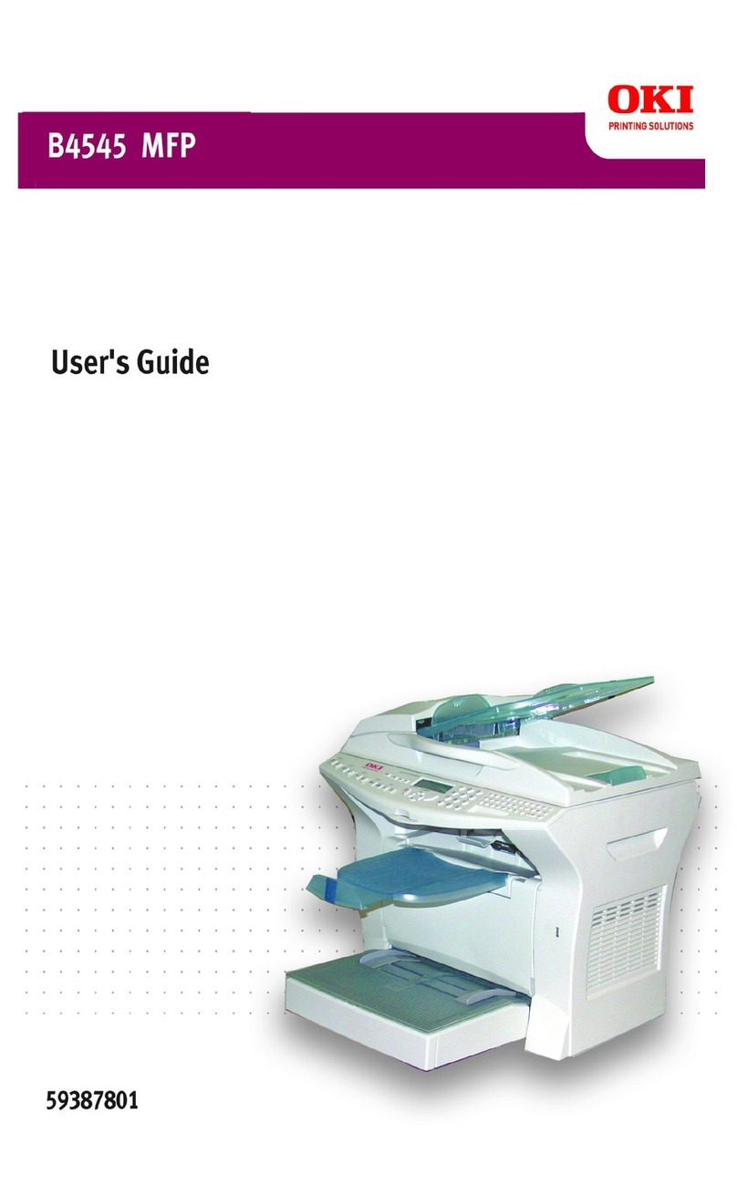 Oki B4545 MFP User manual