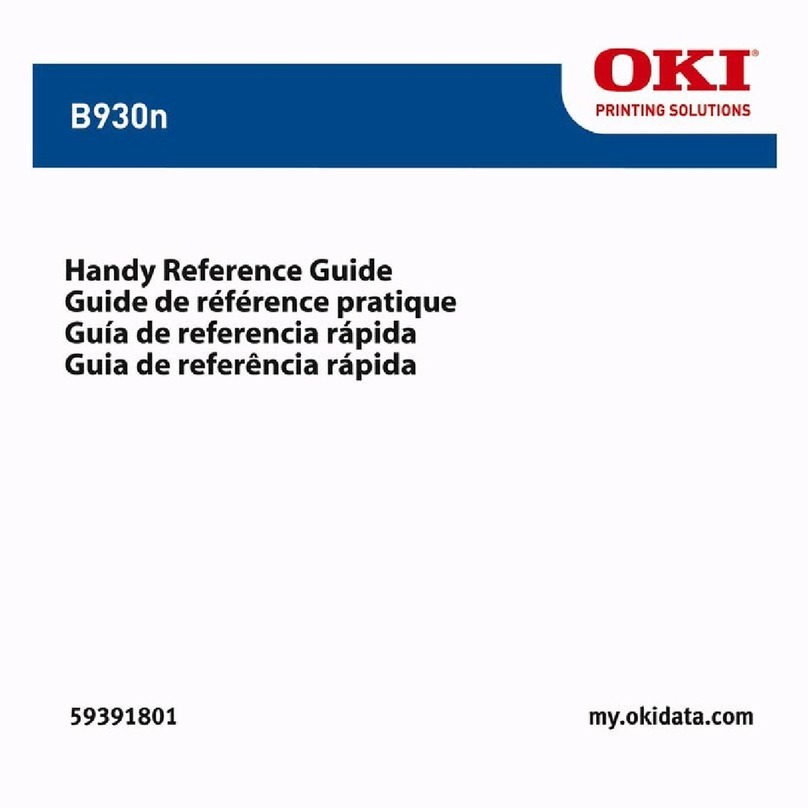 Oki B B930n User manual