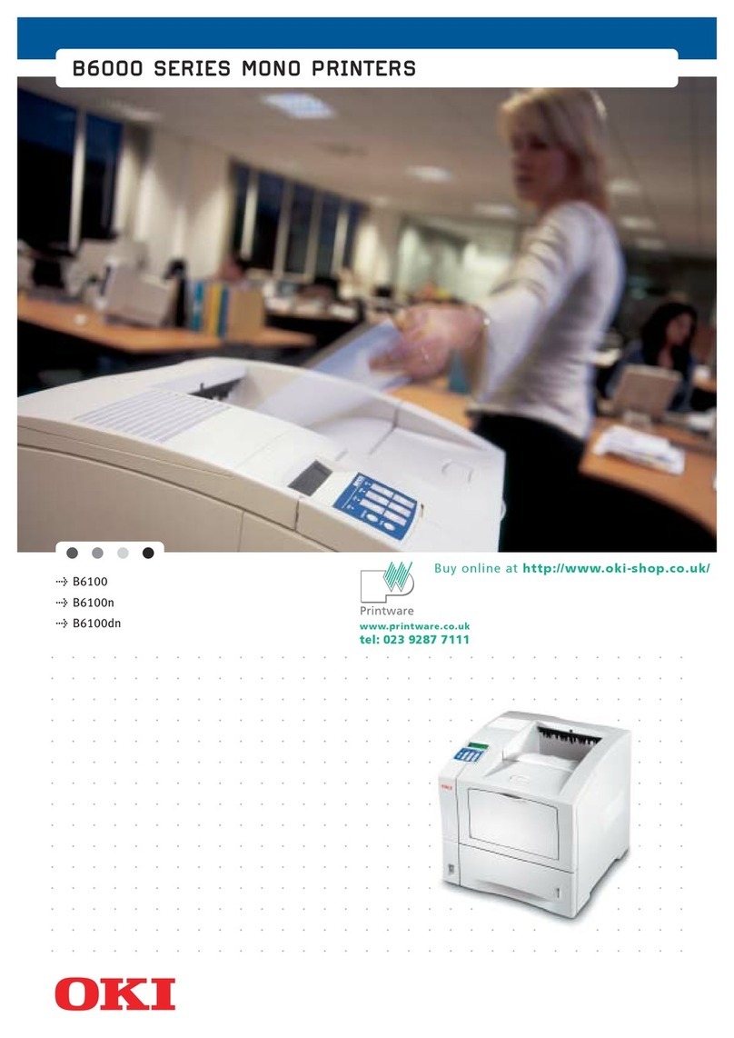 Oki B 6100 User manual