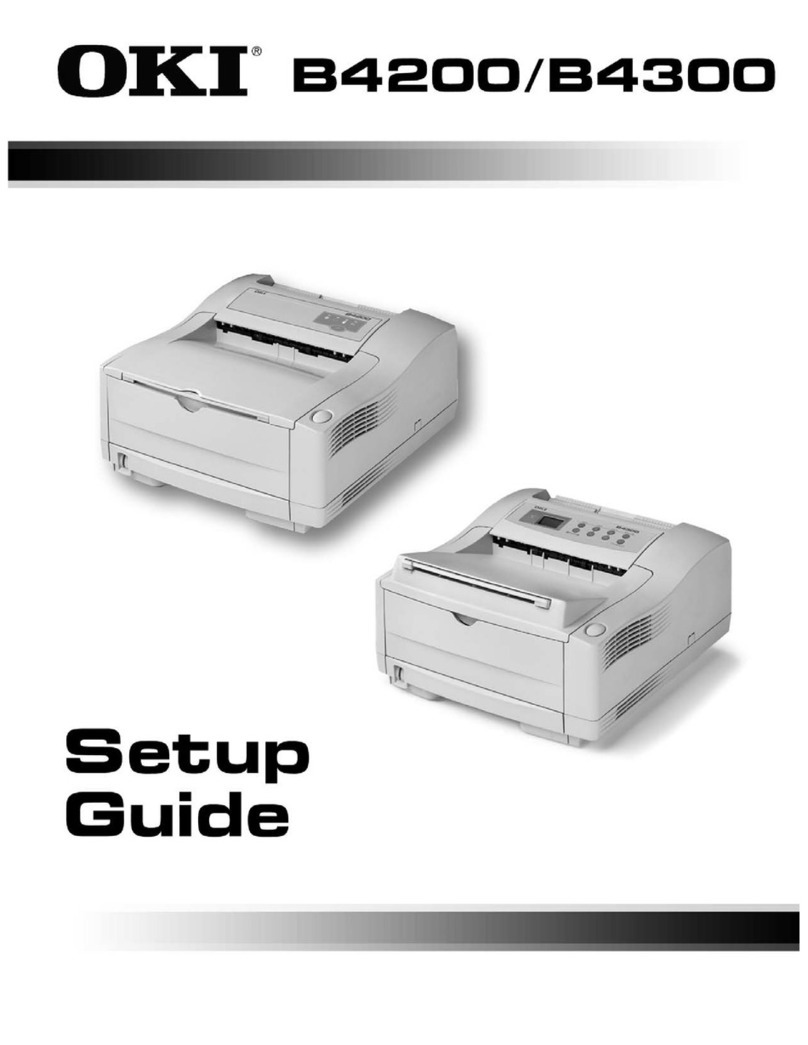 Oki B4200 User manual
