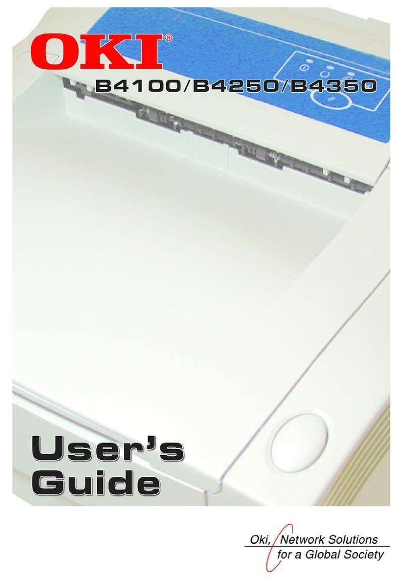 Oki B4100 User manual