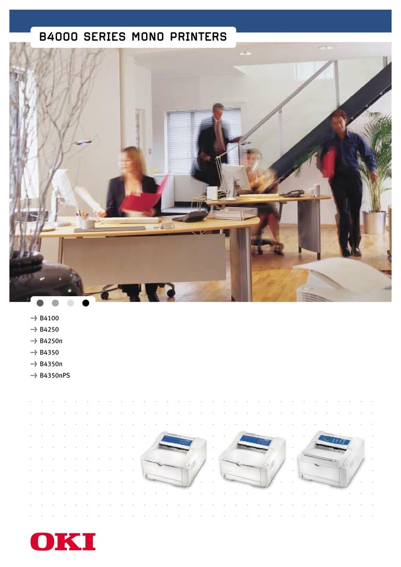 Oki B4100 User manual