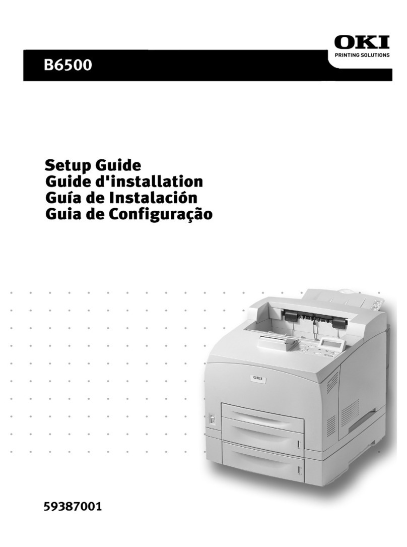 Oki B6500 Series User manual