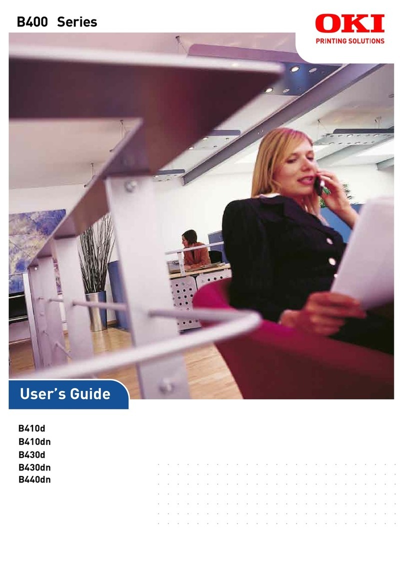 Oki B410DN User manual