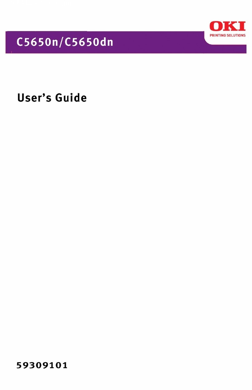 Oki C 5650dn User manual