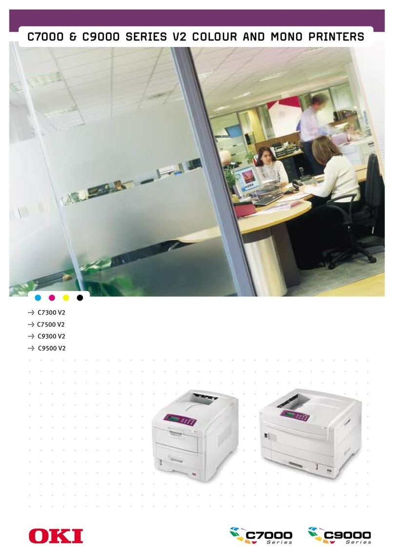 Oki C7000 User manual