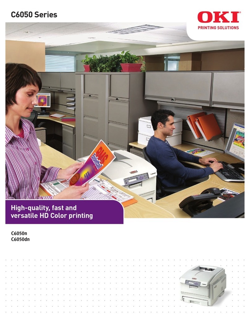 Oki C6050 Series User manual