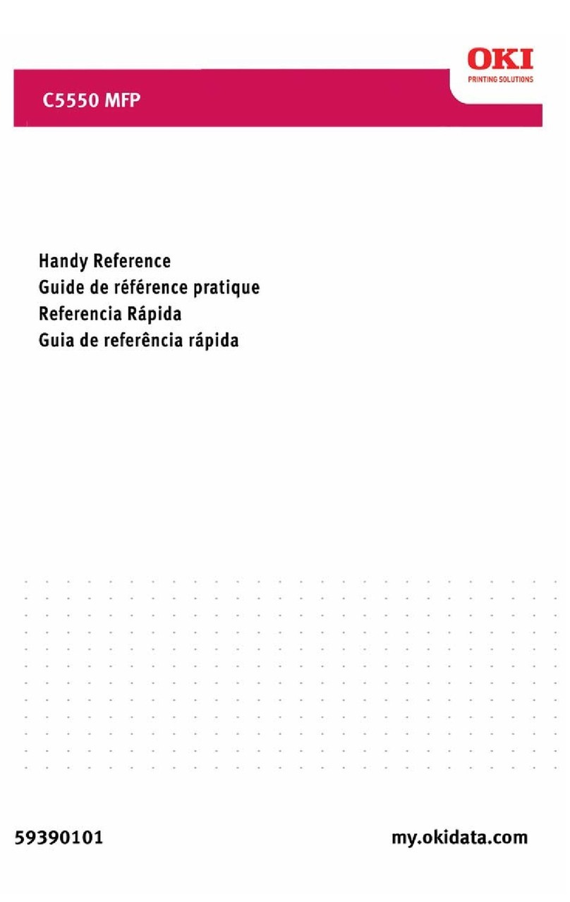 Oki C5550 MFP Reference manual