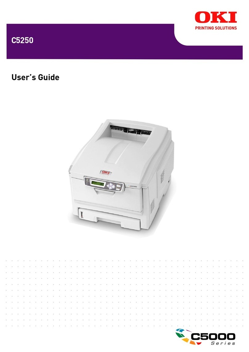 Oki C5250 User manual