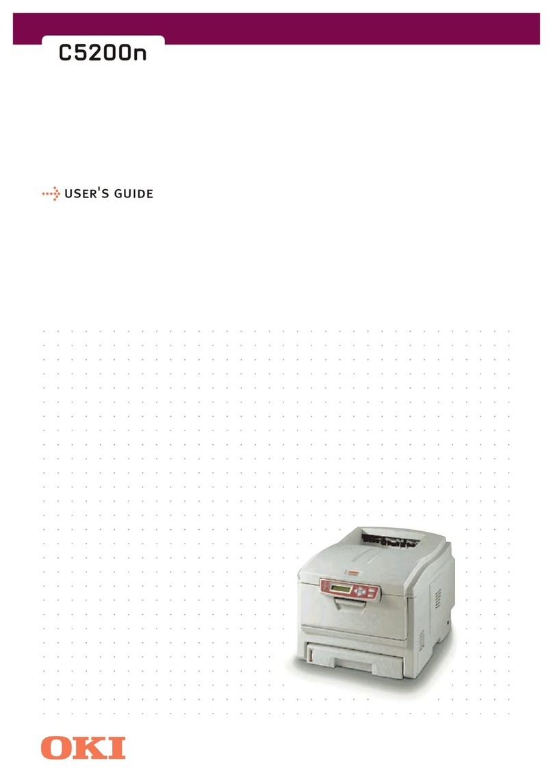 Oki C5200n Series User manual