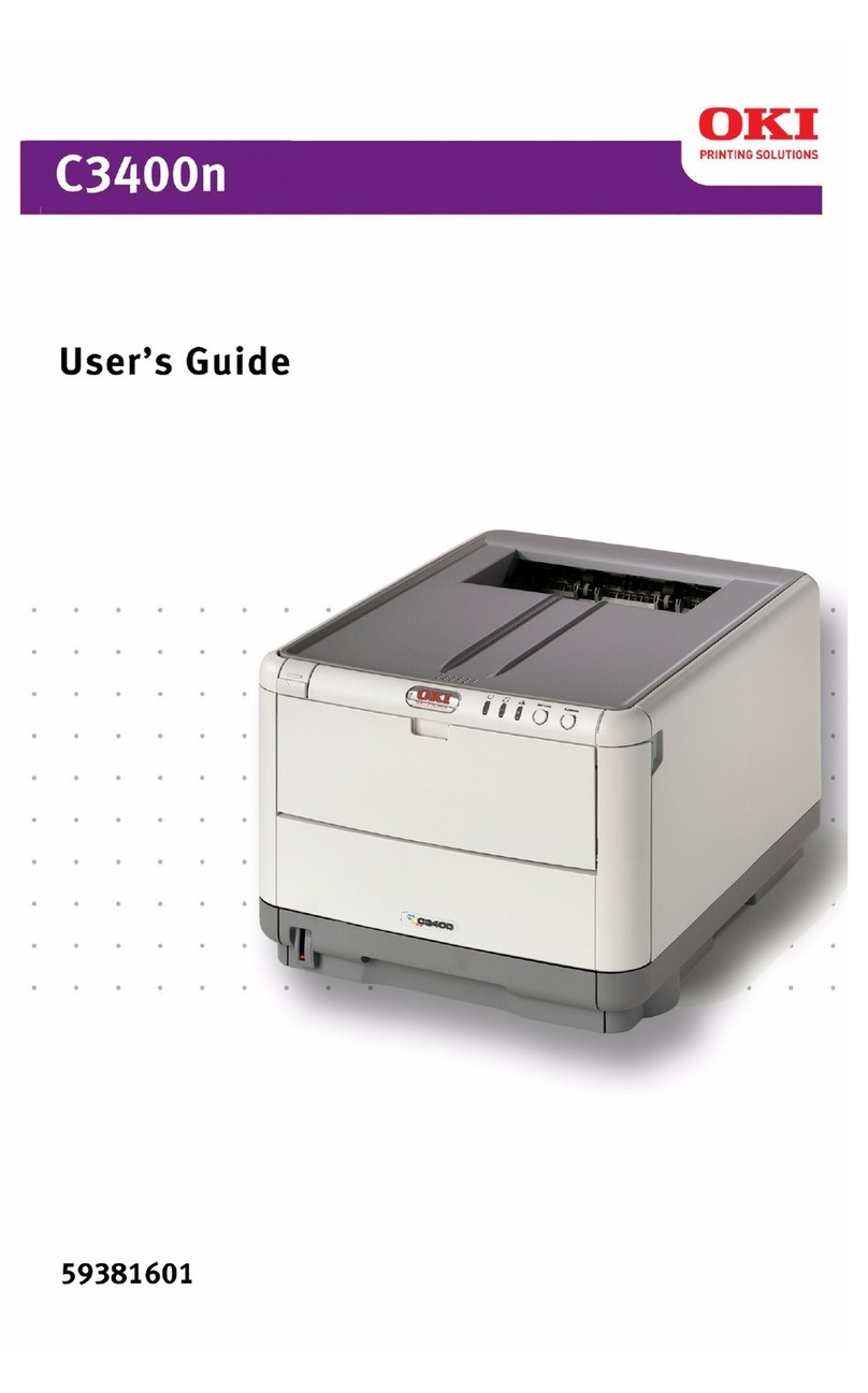 Oki C3400n User manual