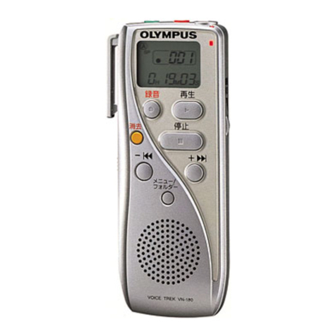 Olympus VN-180 User manual Olympus VN-180 User manual