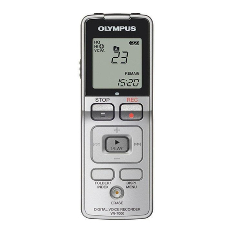 Olympus VN-5000 User manual