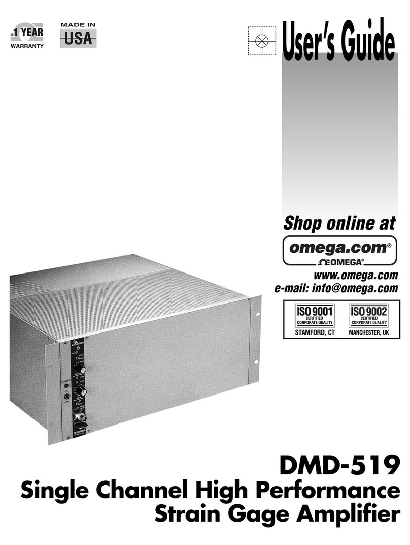 Omega DMD-519 user guide