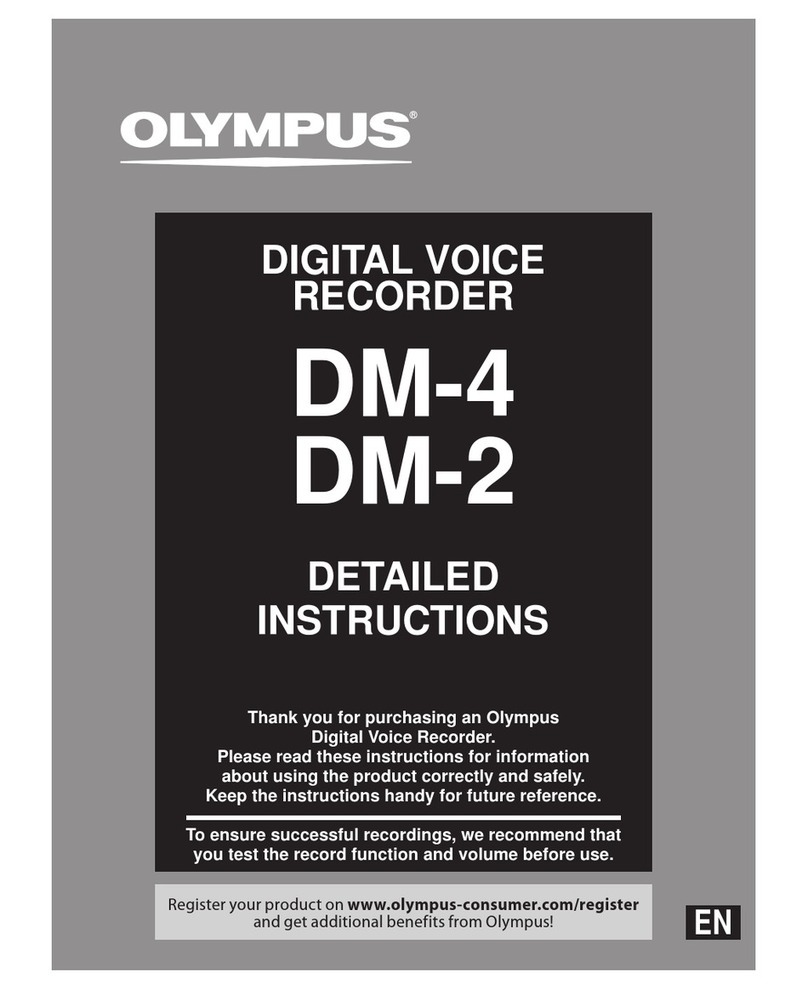 Olympus DM-2 Operating and maintenance manual