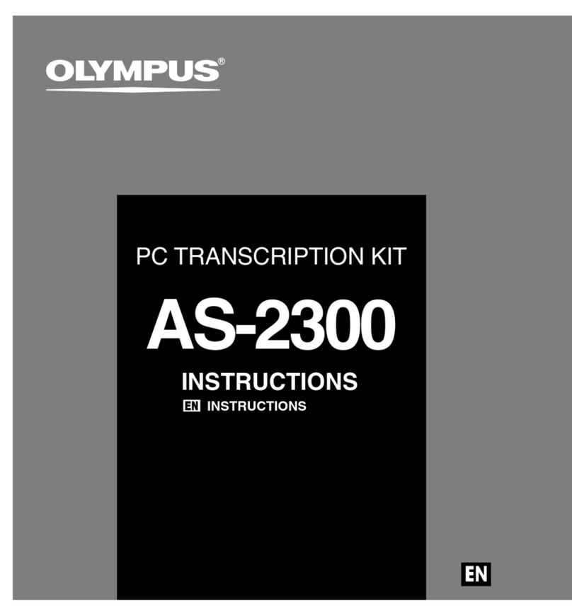 Olympus AS-2300 instructions