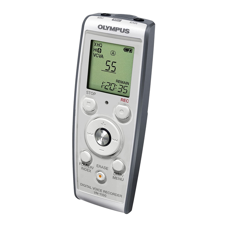 Olympus VN-1100 User manual