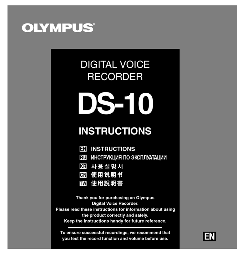 Olympus DS-10 instructions