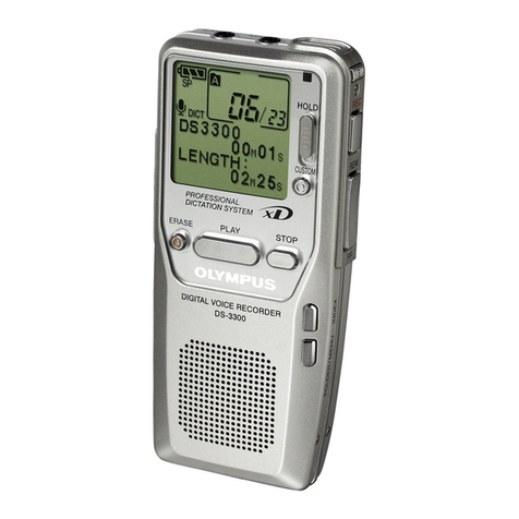 Olympus DS-3300 User manual Olympus DS-3300 User manual