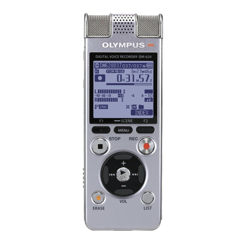 Olympus DM 620 Operating and maintenance manual