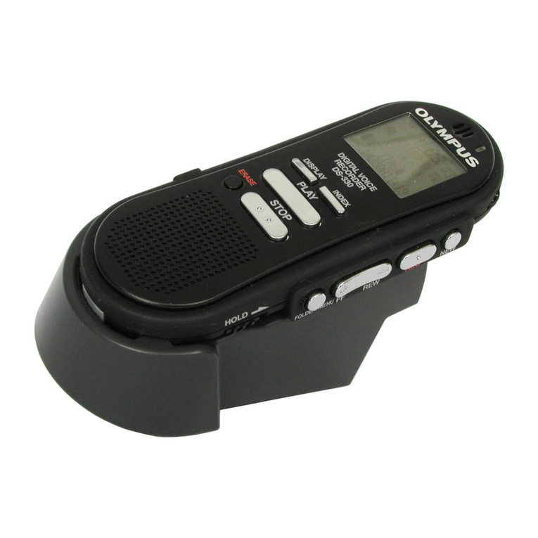 Olympus DS 330 - Digital Voice Recorder instructions