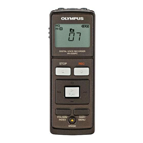 Olympus VN-3200PC User manual