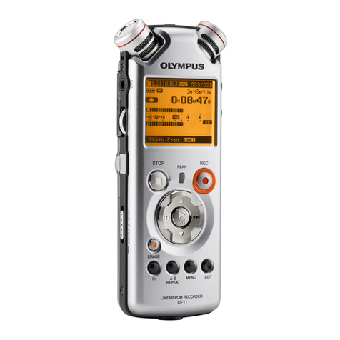 Olympus LS-11 User manual