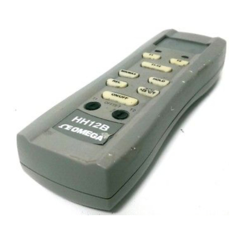 Omega Engineering HH12B User manual