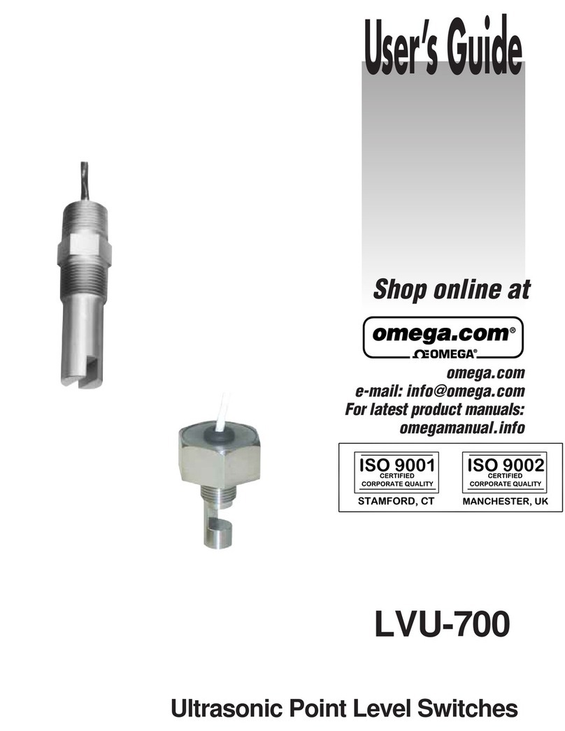 Omega Engineering LVU-700 User manual