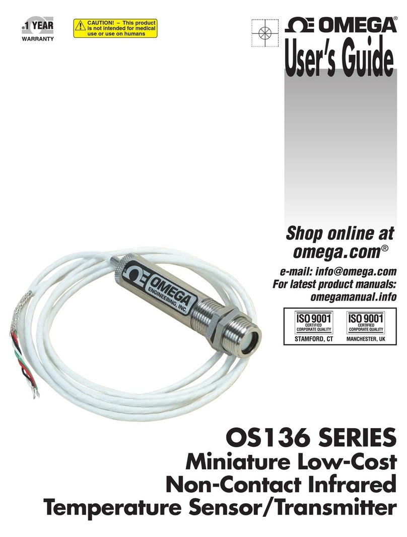 Omega Engineering OS136 SERIES User manual
