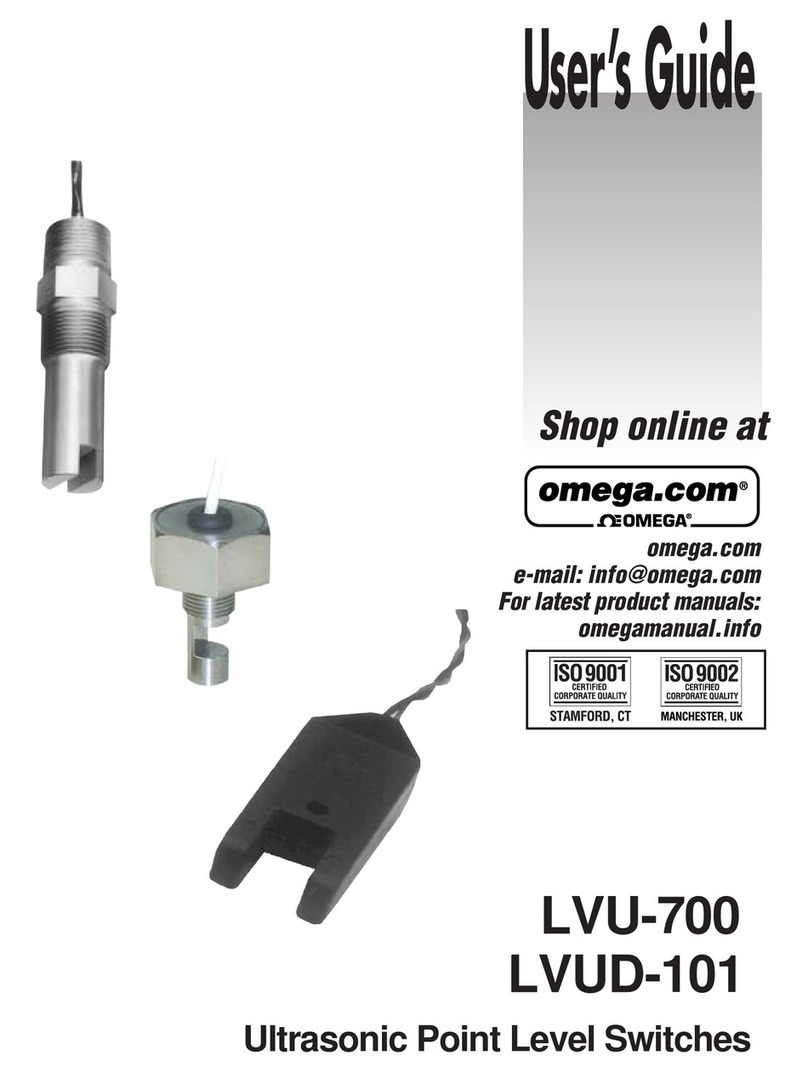 Omega LVU-700 User manual