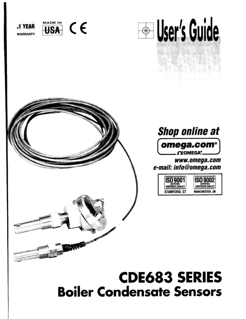 Omega CDE683 Series user guide