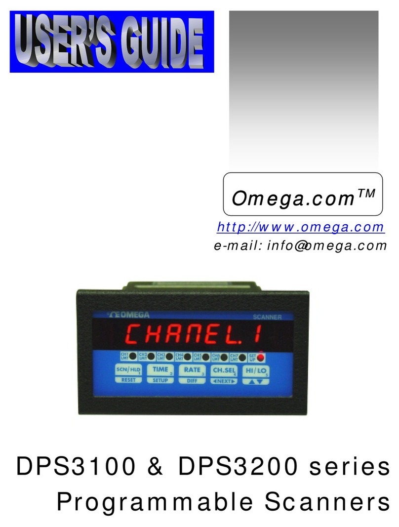 Omega DPS3100 series user guide