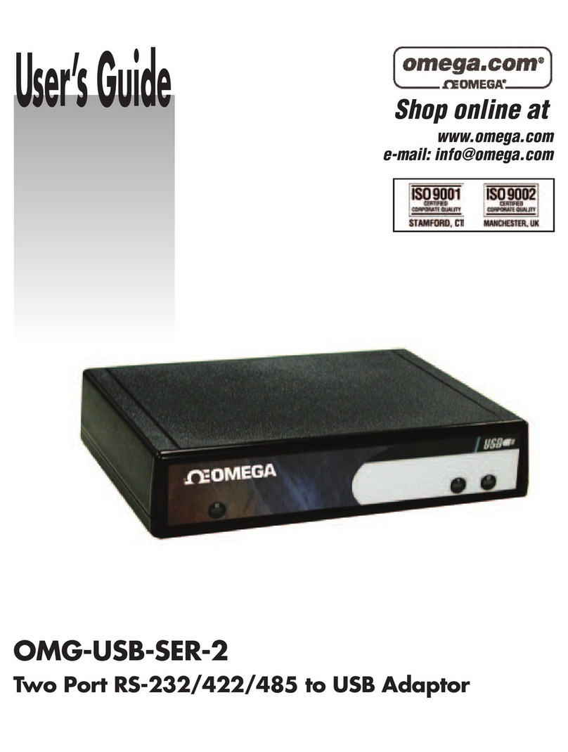 Omega OMG-USB-SER-2 user guide