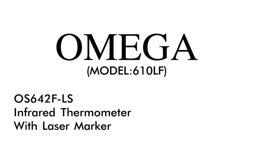Omega OS642F-LS User manual