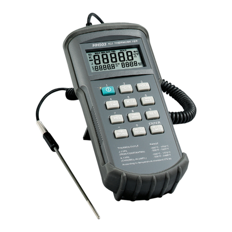 Omega HH503 User manual