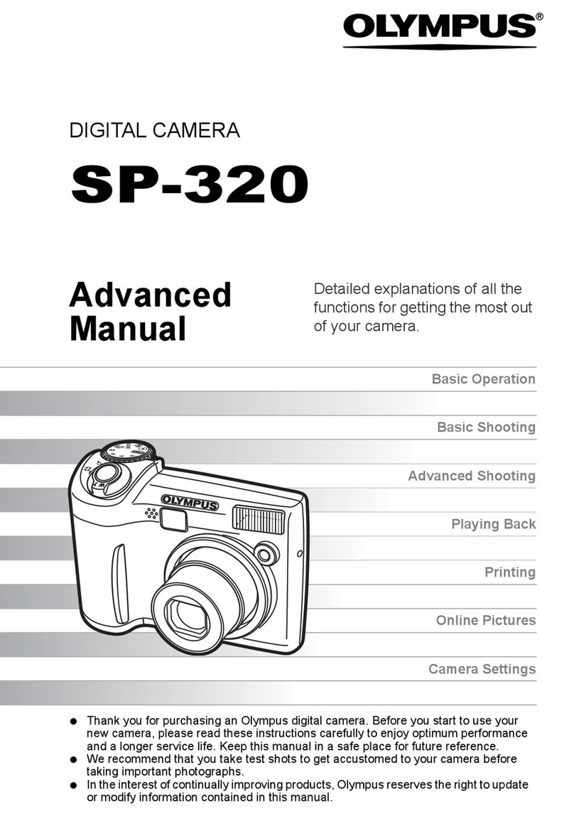 Olympus SP-320 Advanced manual
