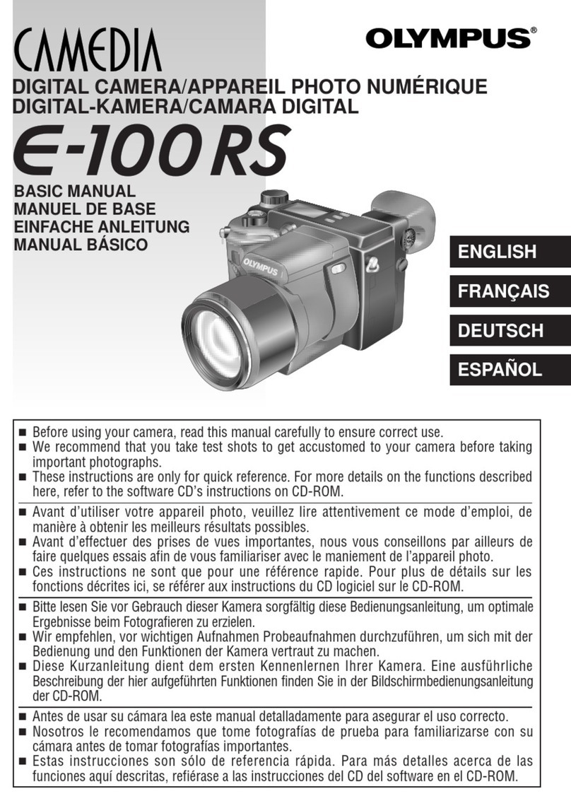Olympus E-10 RS Installation guide