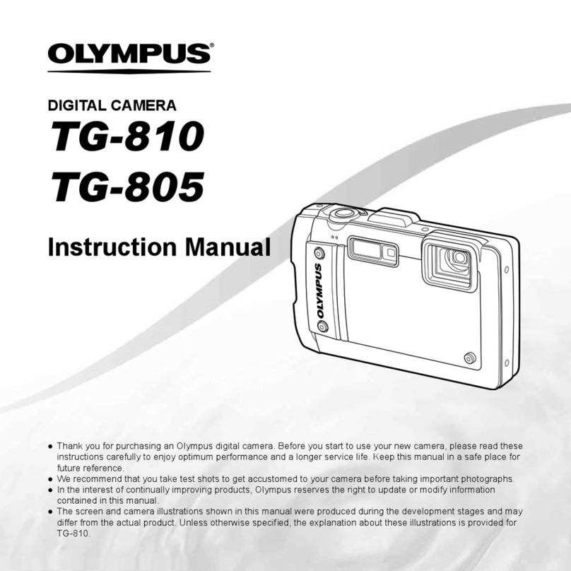 Olympus DIGITAL CAMERA TG-805 User manual
