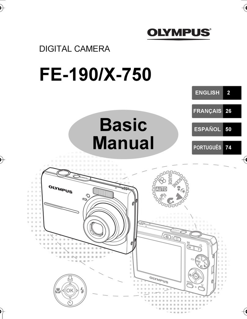 Olympus FE-190/X-750 Installation guide