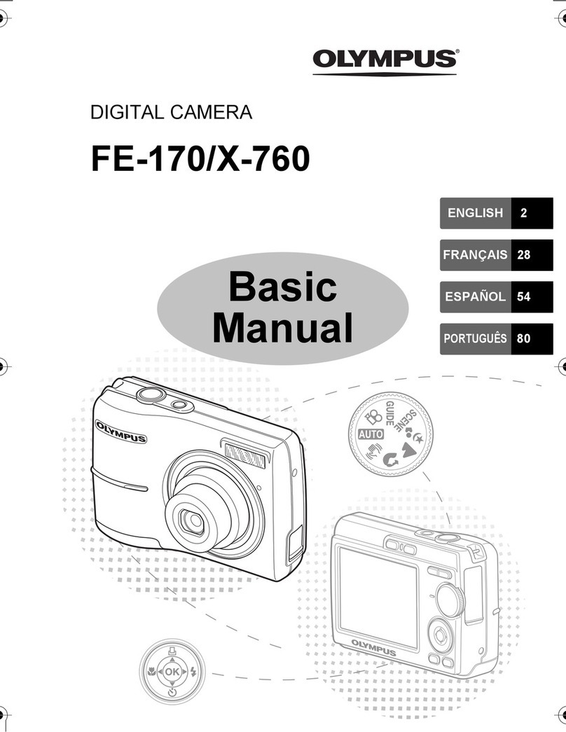 Olympus FE 170 - Digital Camera - 6.0 Megapixel Installation guide