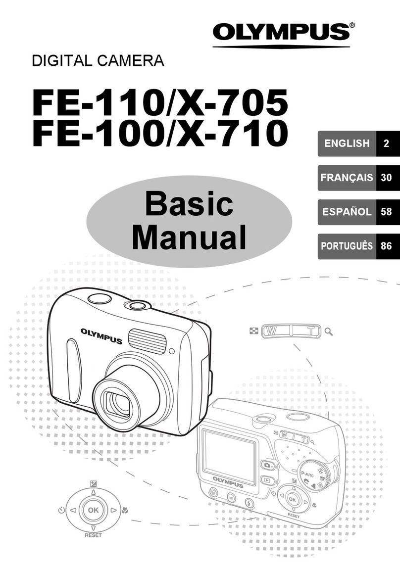 Olympus FE 110 - Digital Camera - 5.0 Megapixel Installation guide