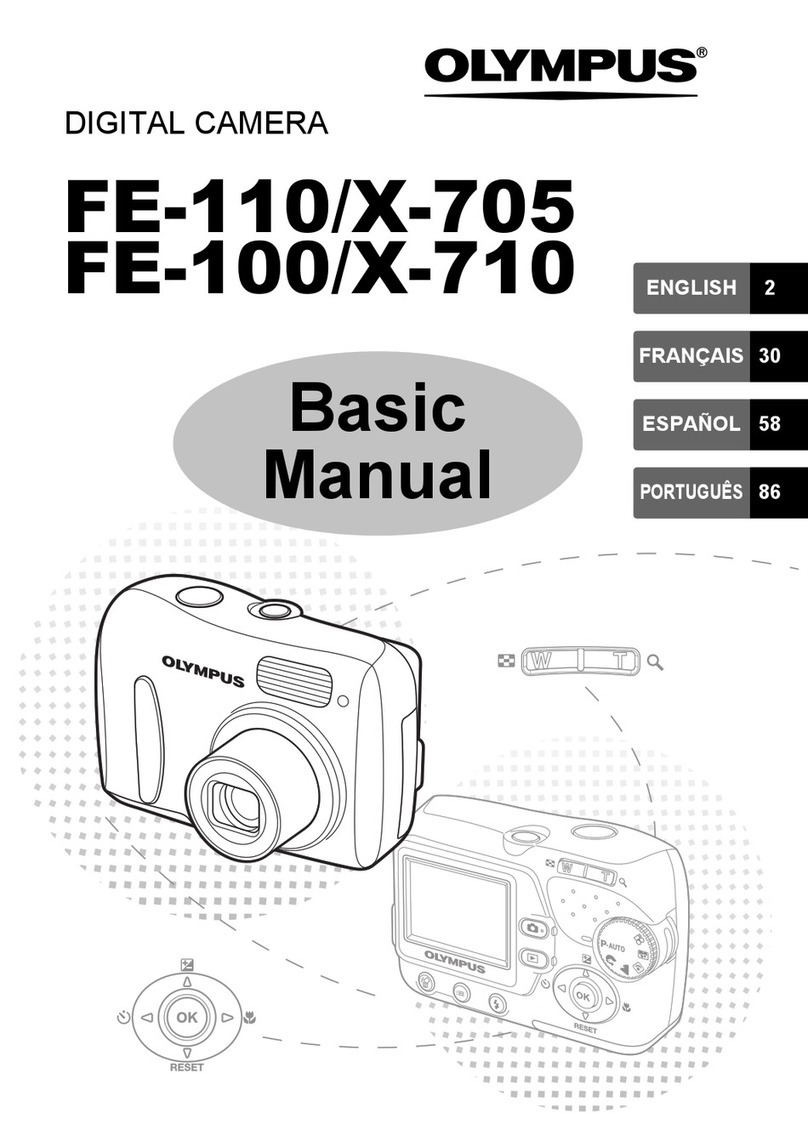 Olympus FE-100/X-710 User manual Olympus FE-100/X-710 User manual
