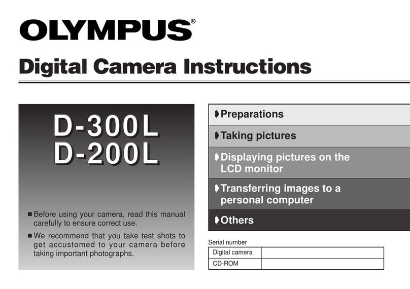 Olympus CAMEDIA D-200L User manual