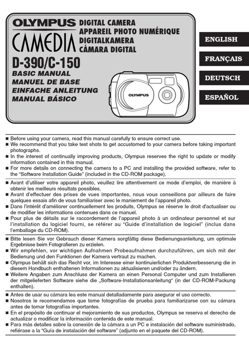 Olympus Camedia C-150 Installation guide Olympus Camedia C-150 Installation guide