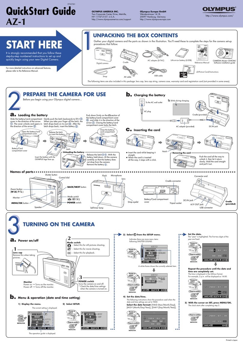 Olympus AZ-1 ZOOM User manual